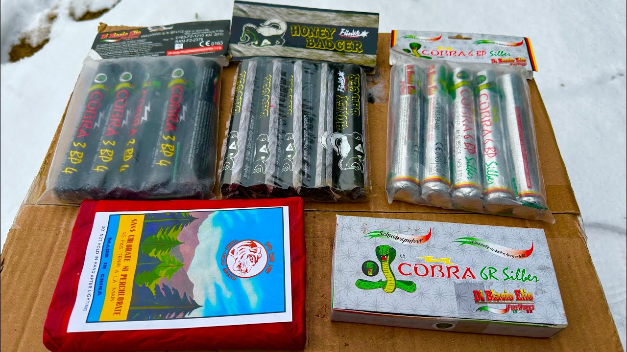 DEUTSCHLANDS LAUTESTE B&Ouml;LLER f&uuml;r SILVESTER 2023! Cobra B&ouml;ller vs Funke Honey Badger & Super B&ouml;ller 2
