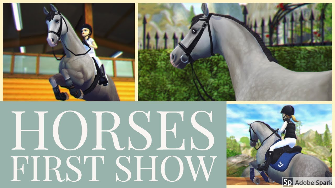 Horse's First Show - Meet My New Horse || Star Stable Realistic Roleplay - Horse Show