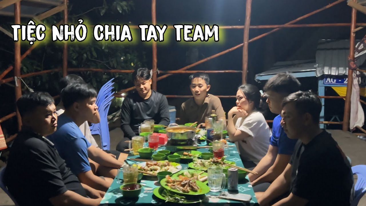 Làm Tiệc Nhỏ Tạm Chia Tay Anh Em “ Hẹn Ngày Chúng Ta Sẽ Lại Gặp Nhau.”