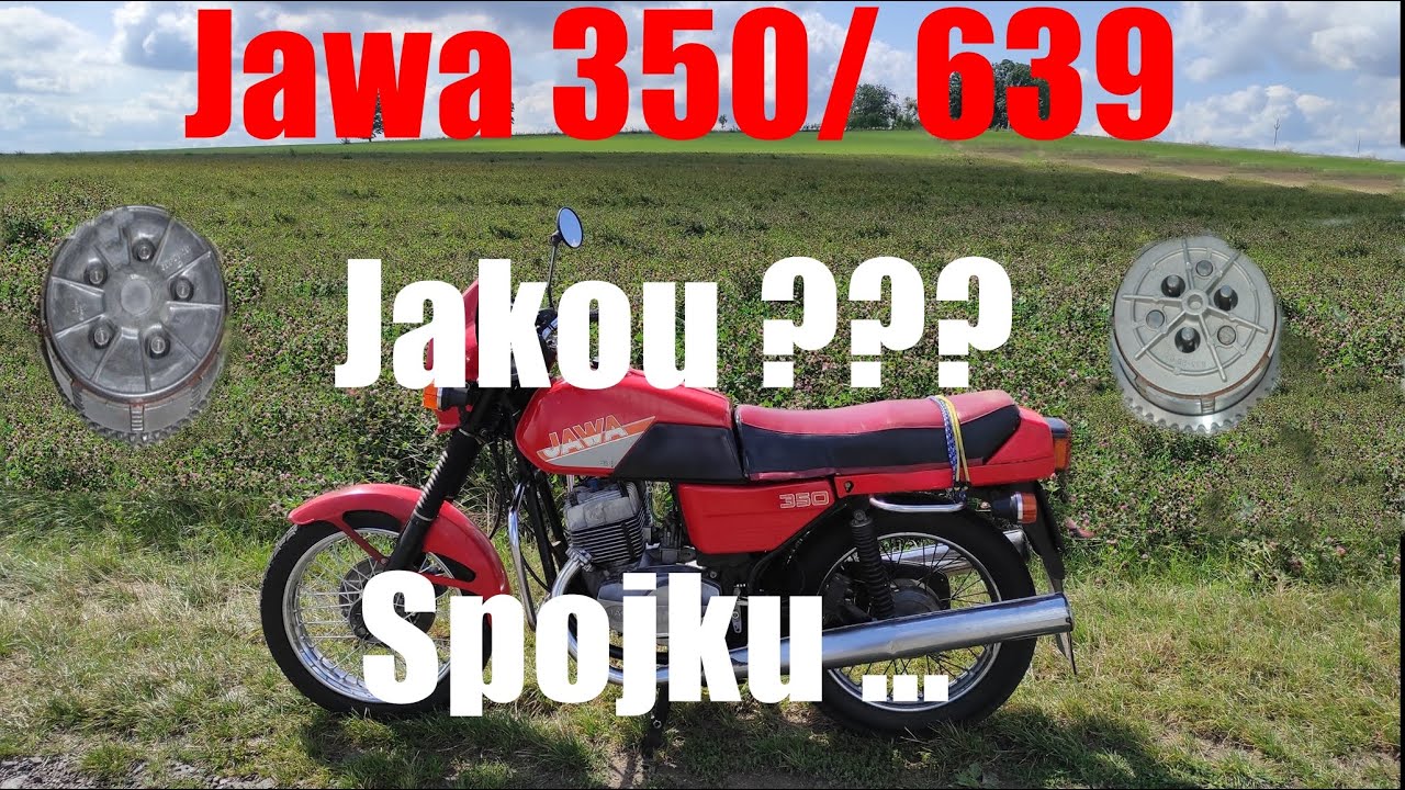 Jawa 350/639 Spojka, výměna spojkového koše za spolehlivější variantu