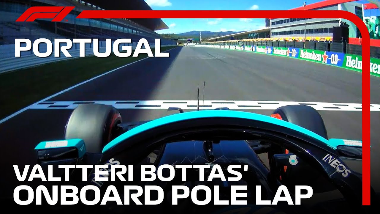 Valtteri Bottas' Onboard Pole Lap | 2021 Portuguese Grand Prix | Pirelli