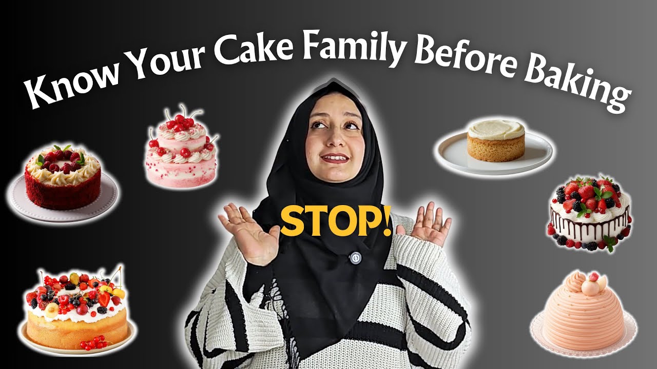 Understanding Cake Families | Butter Cakes vs Foam Cakes Explained 