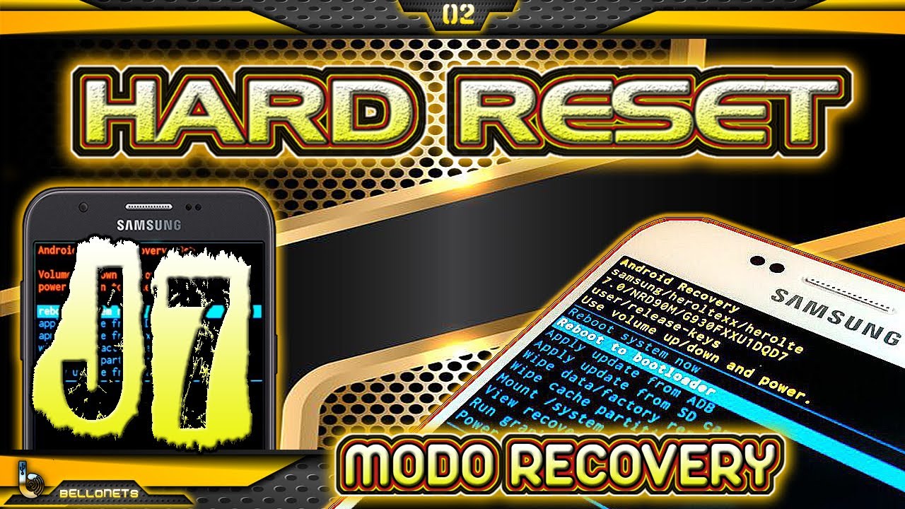 📱J7PRIME Samsung TRUCOS para RESETEAR Celular HARDRESET FACTORY │ @BELLONETS