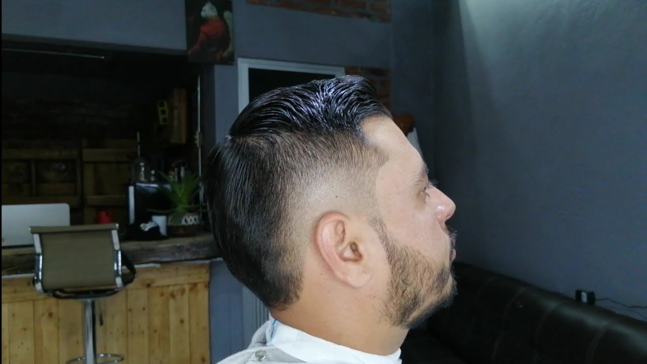 Como hacer un mohicano o corte 7 paso a paso corte de barberia Satisfying relaxing #124