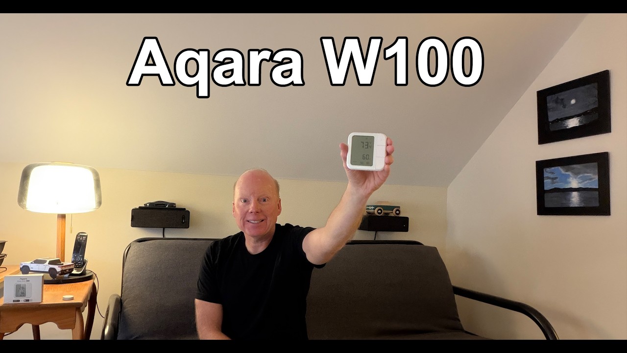 Обзор датчика интеллектуального климат-контроля Aqara Thread/Zigbee W100 с интеграцией с Home Ass...