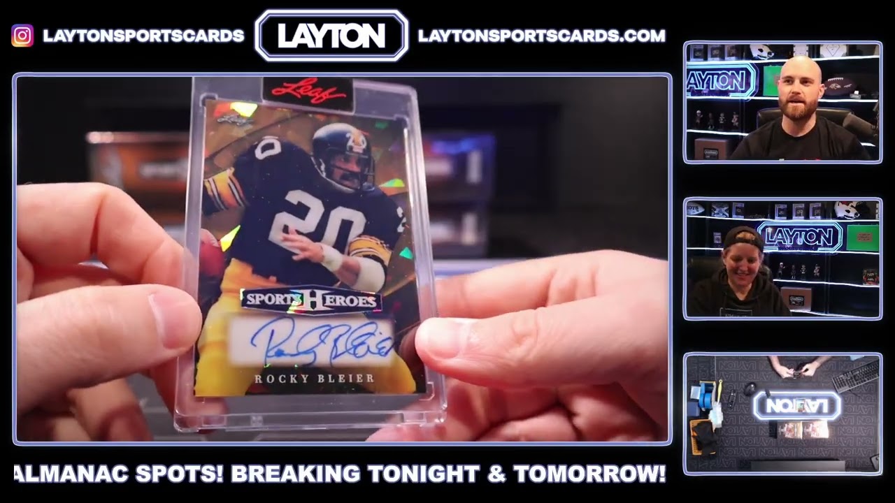 2026 Leaf Sport Heroes Hobby 10 Box Case Break #3