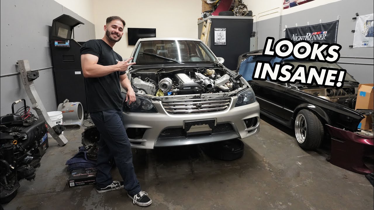 Swapping the 1JZ into the IS300!