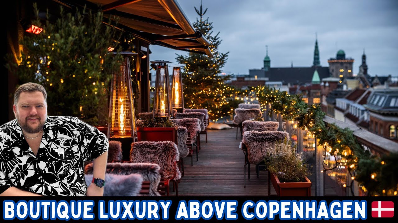 🇩🇰 Внутри Scandic Nørreport | Бутик-отель с видом на Копенгаген с крыши 🌇
