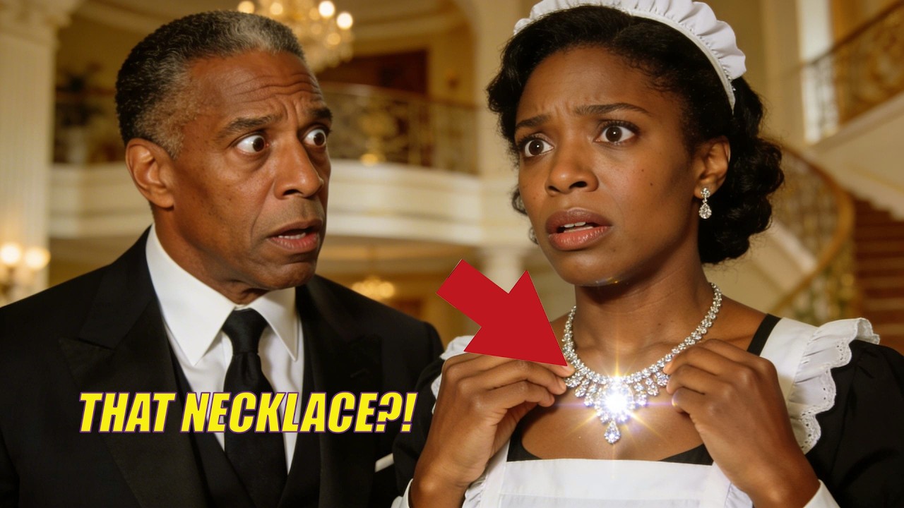 His Maid Wore the Necklace He Gave Away Years Ago—The Billionaire Couldn't Believe It