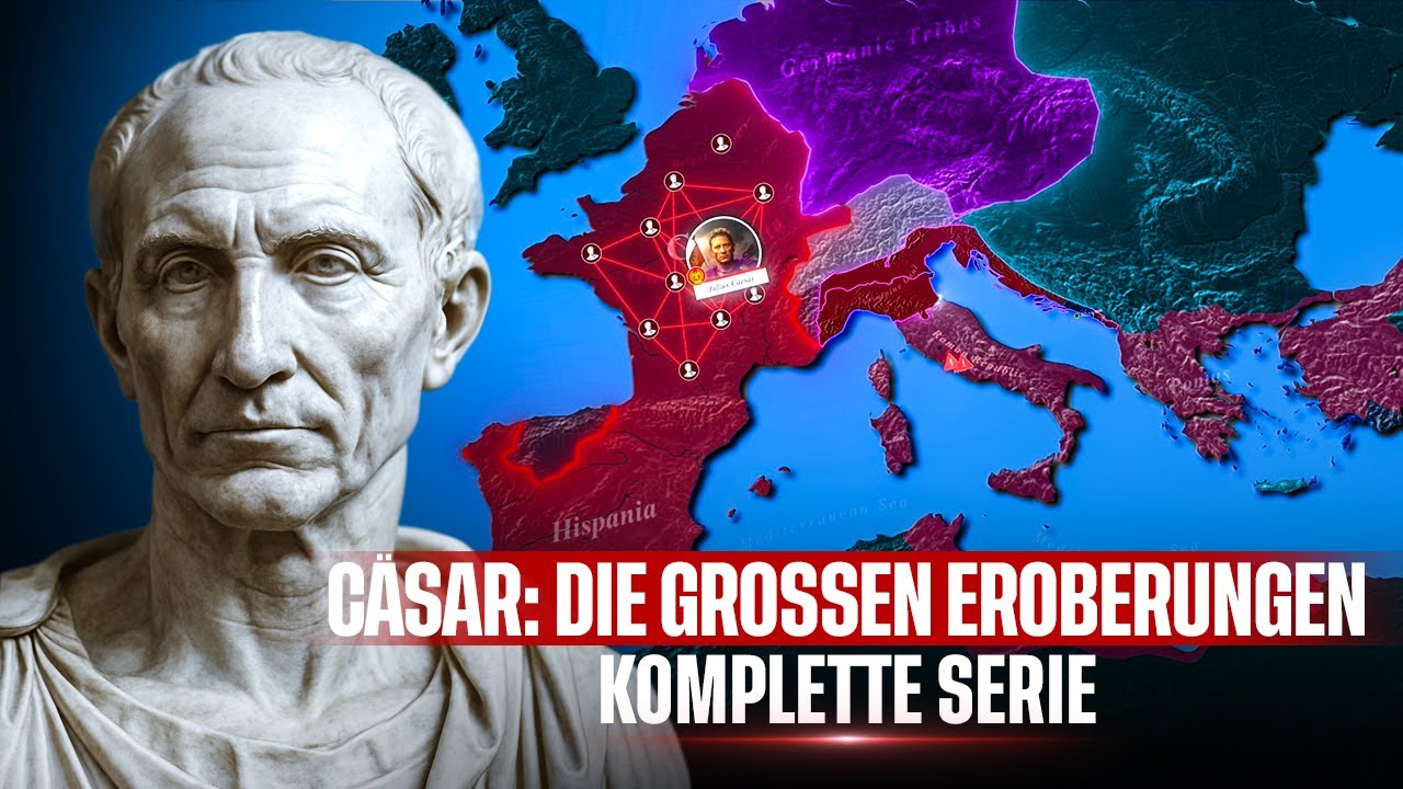 Julius Cäsar: Die Eroberung Galliens, der Bürgerkrieg und der Aufstieg zur Macht | Komplette Serie