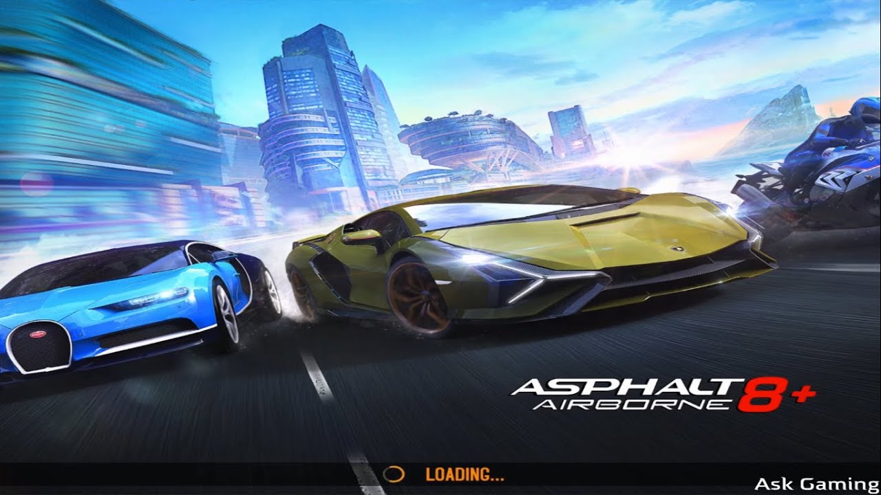 Asphalt 8+ Airborne - Real racing car and moto