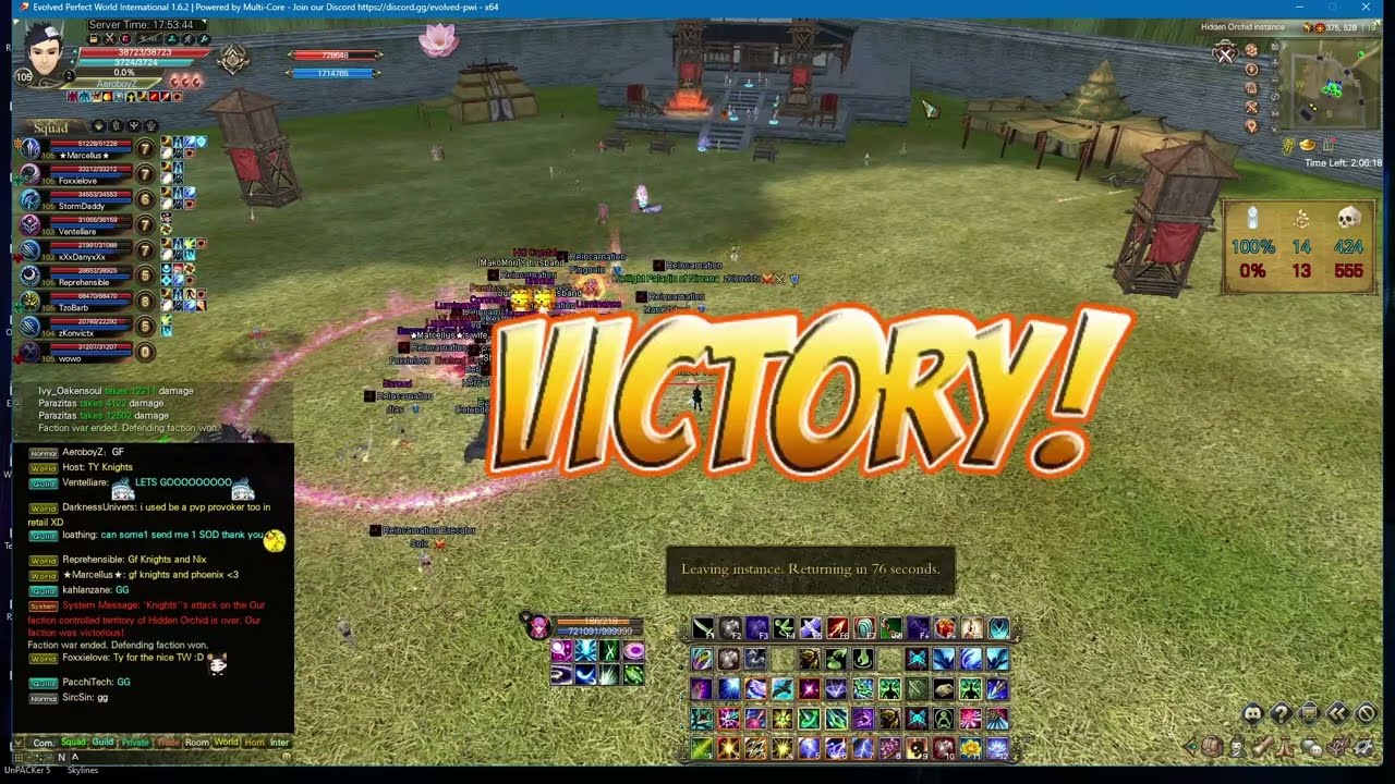 Evolved PW TW - Reincarnation VS Phoenix & Knights | Sky Climber