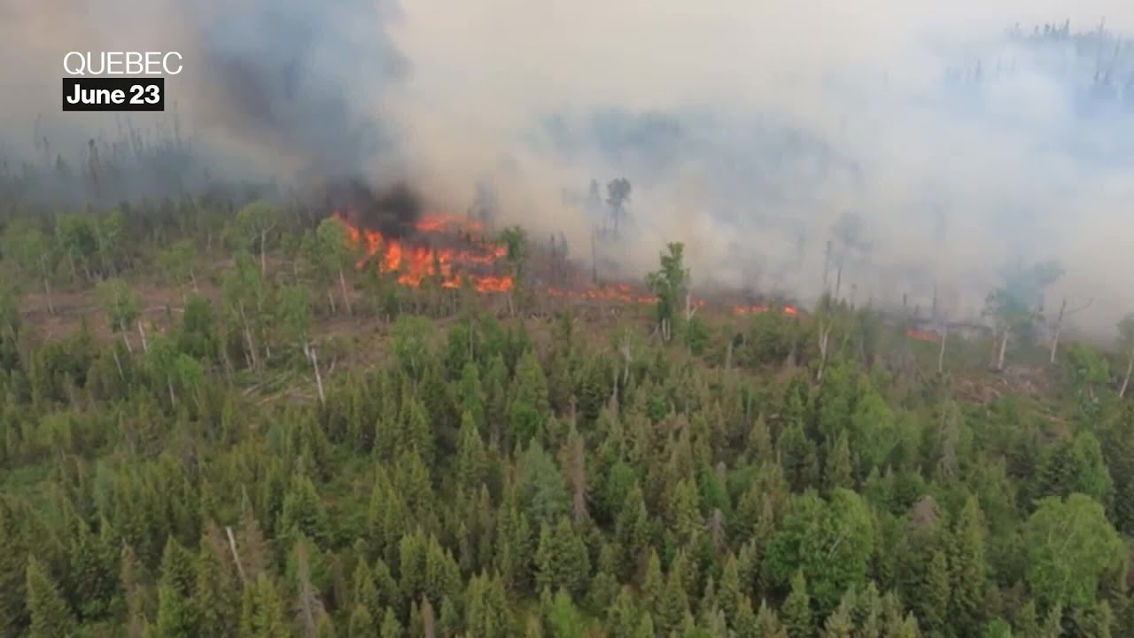 Nearly 500 Wildfires Are Still Burning in Canada