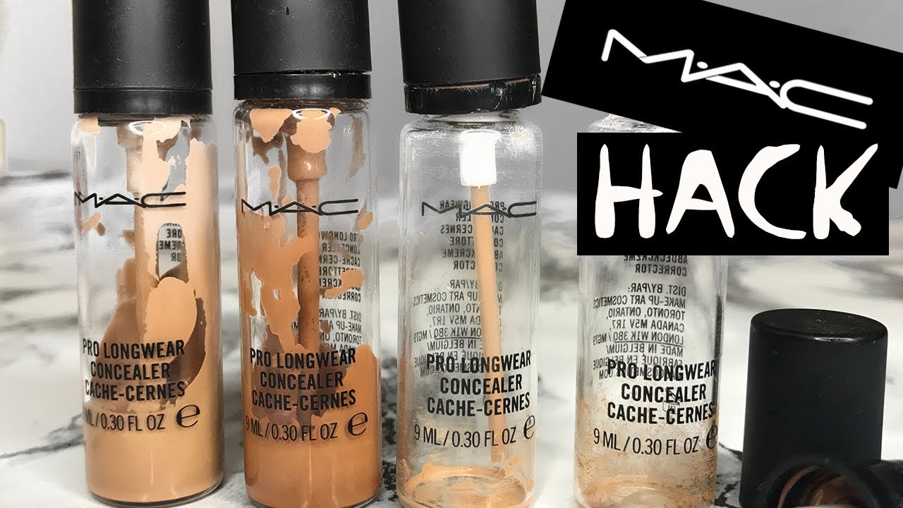 M.A.C HACK: REMOVING THE MAC PRO LONGWEAR CONCEALER PUMP| NikkisSecretx