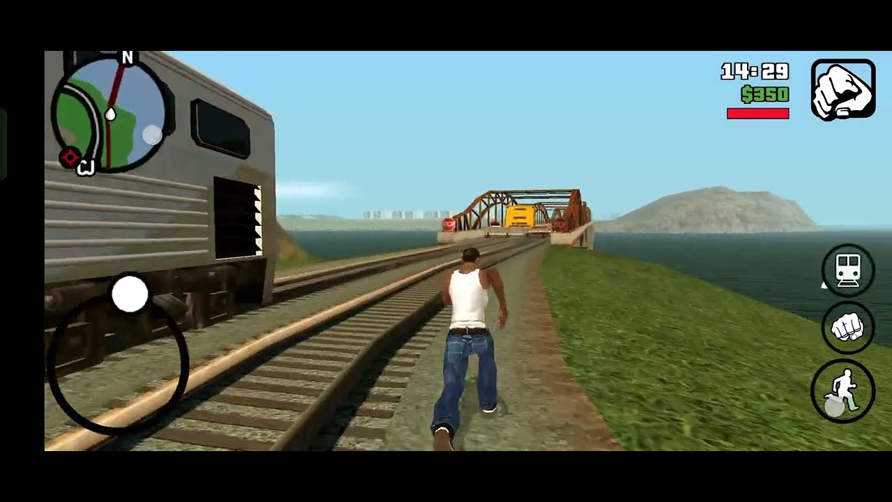 I am playing GTA V in mobile 😁😁😁😁