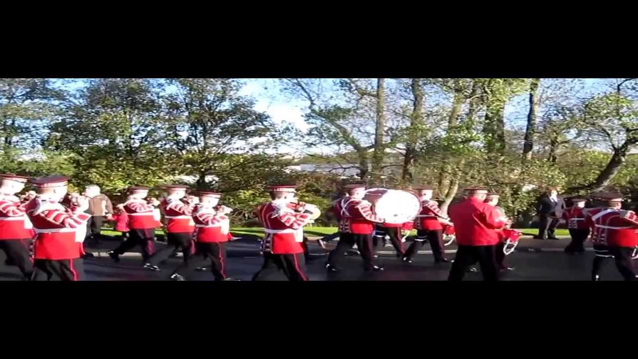 Black Skull Corps of Fife and Drum - Kilwinning 2013 - 1