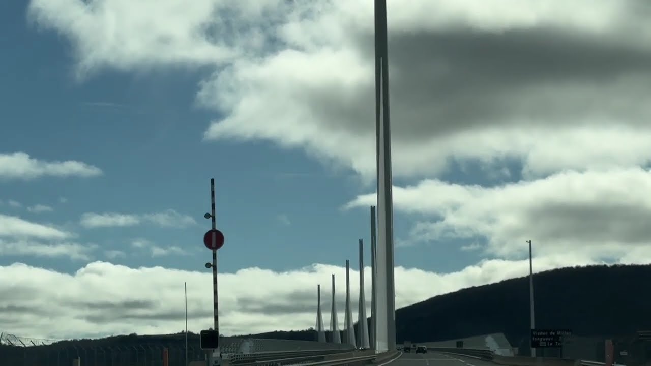 De hoogste brug in de wereld lag op onze route vandaag