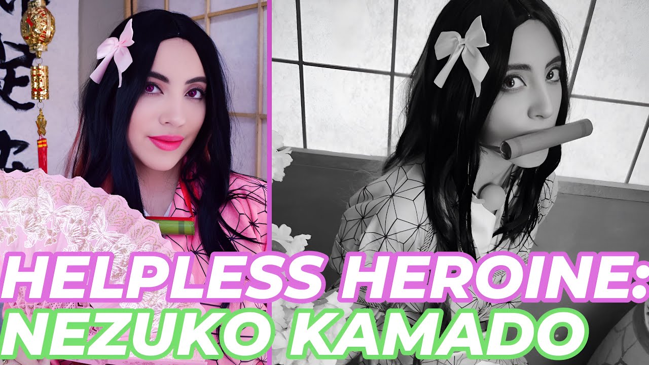 Nezuko Kamado Cosplay || Nezuko Bound & Gagged || Damsel in Distress