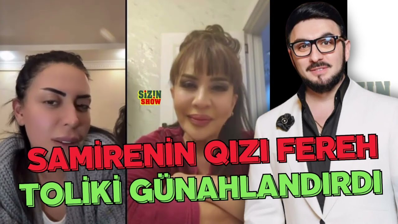 Samirə Yusifqızının qızı Fərəh, onunla bağlı məsələnin şişməsində günahı aparıcı Tolikdə gördü