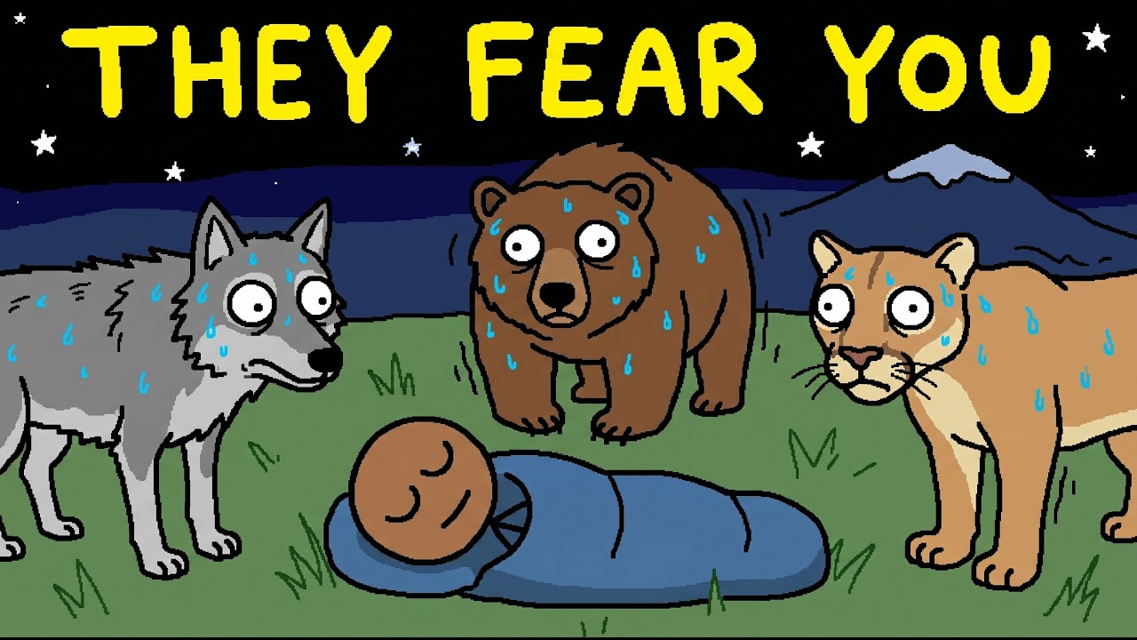 Why Wild Predators Never Attack Sleeping Humans?