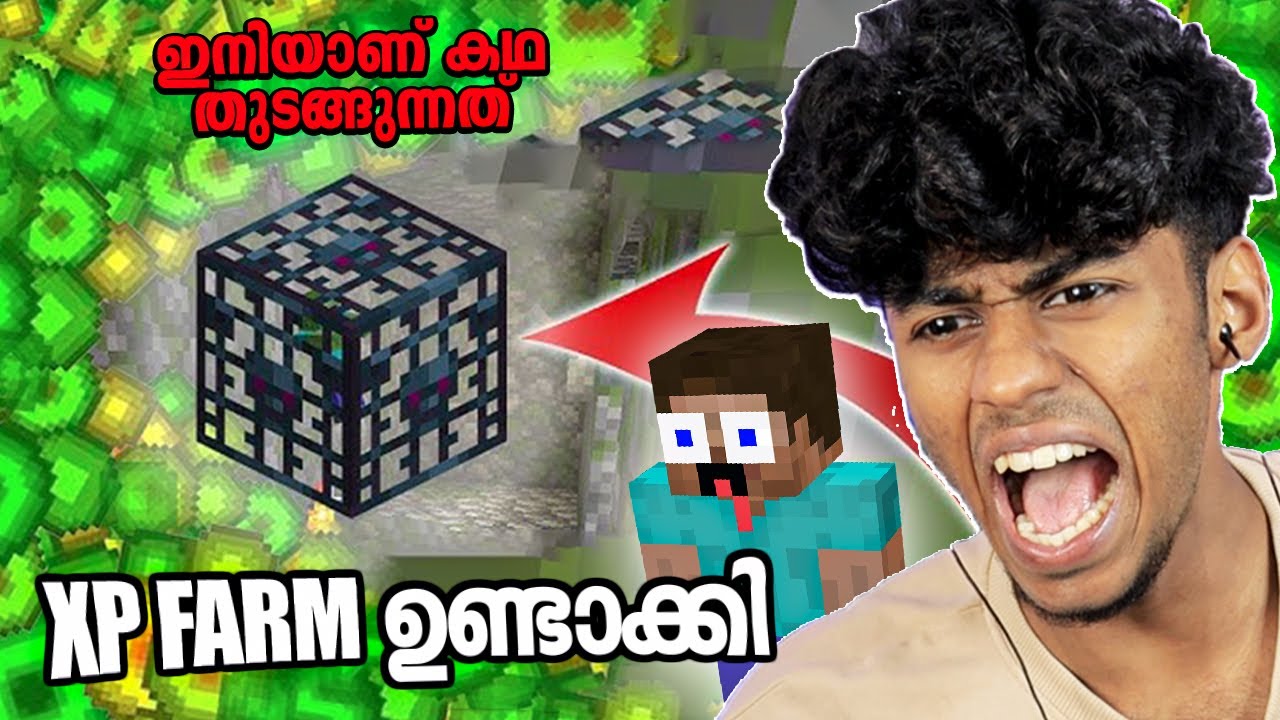 I BUILT AN UNLIMITED XP FARM IN MINECRAFT #3 | Soloviner