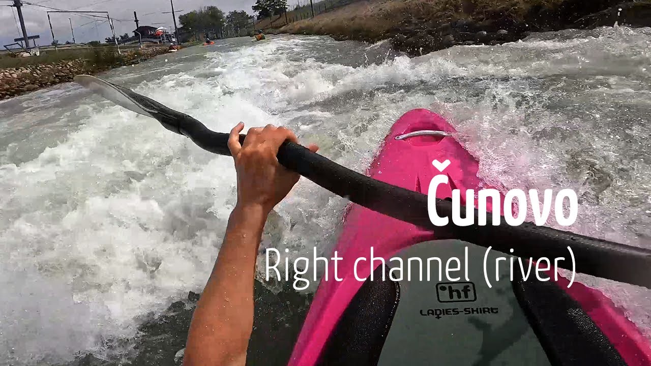 Čunovo kayaking - right channel (river)