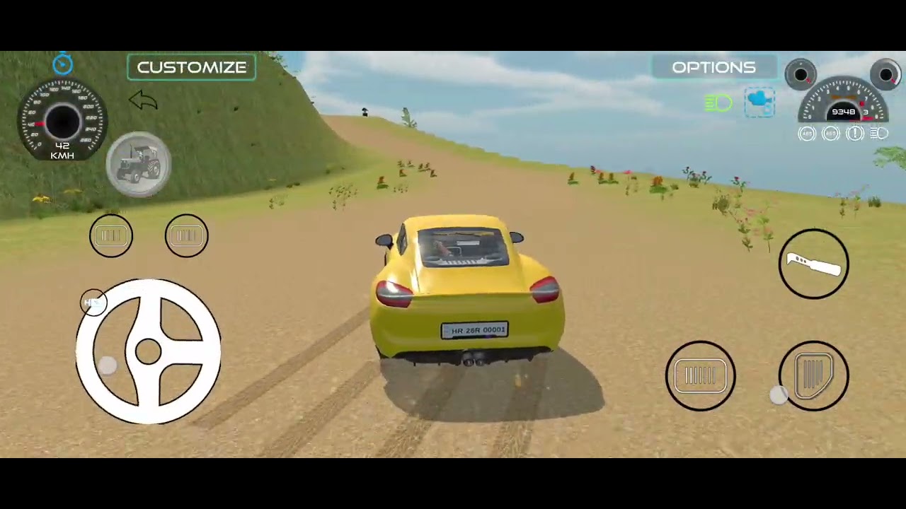 Bugatti racing game and stunt man part ilaka mein