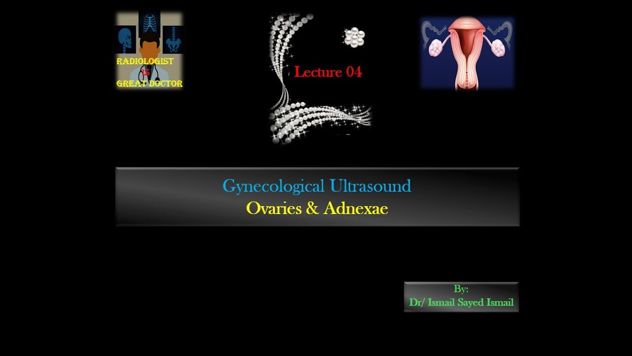 Gynecological Ultrasound -Lecture 04 -Ovaries  Part 1