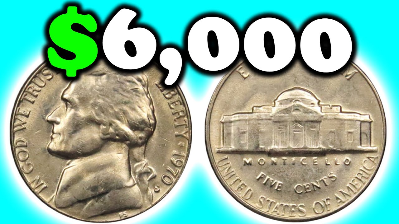 Никелевые монеты 1970 года, которые стоят ОЧЕНЬ много денег!