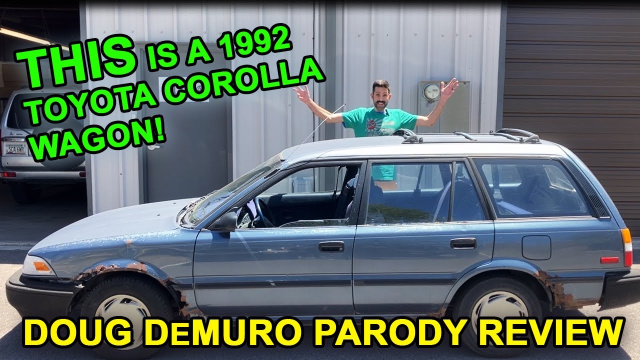 If Doug DeMuro Reviewed a 1992 Toyota Corolla Wagon