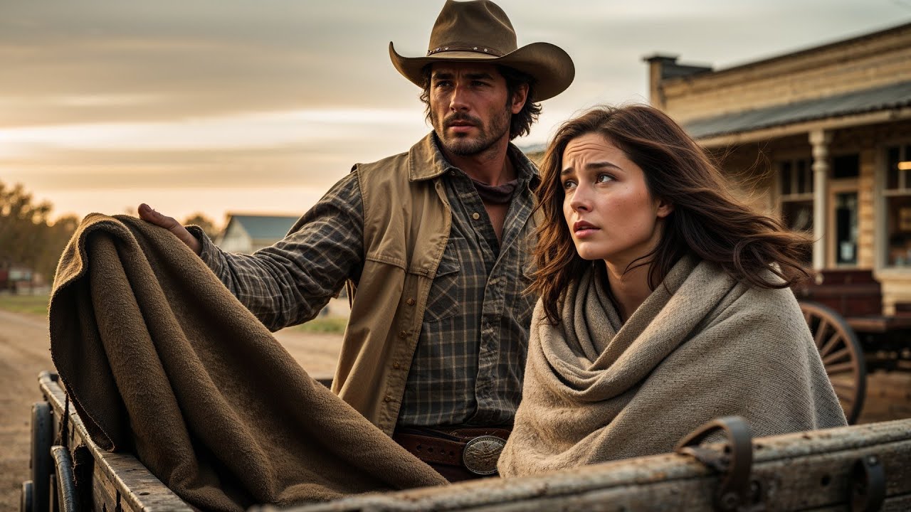 Cowboy Saw Her Sleeping in the Wagon Yard, Offered His Blanket and a Life He Never Knew He Wanted
