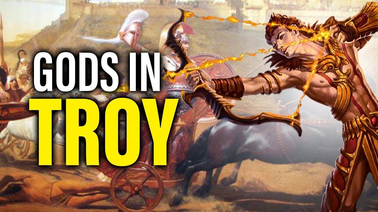 Gods Divine Intervention in the Trojan War