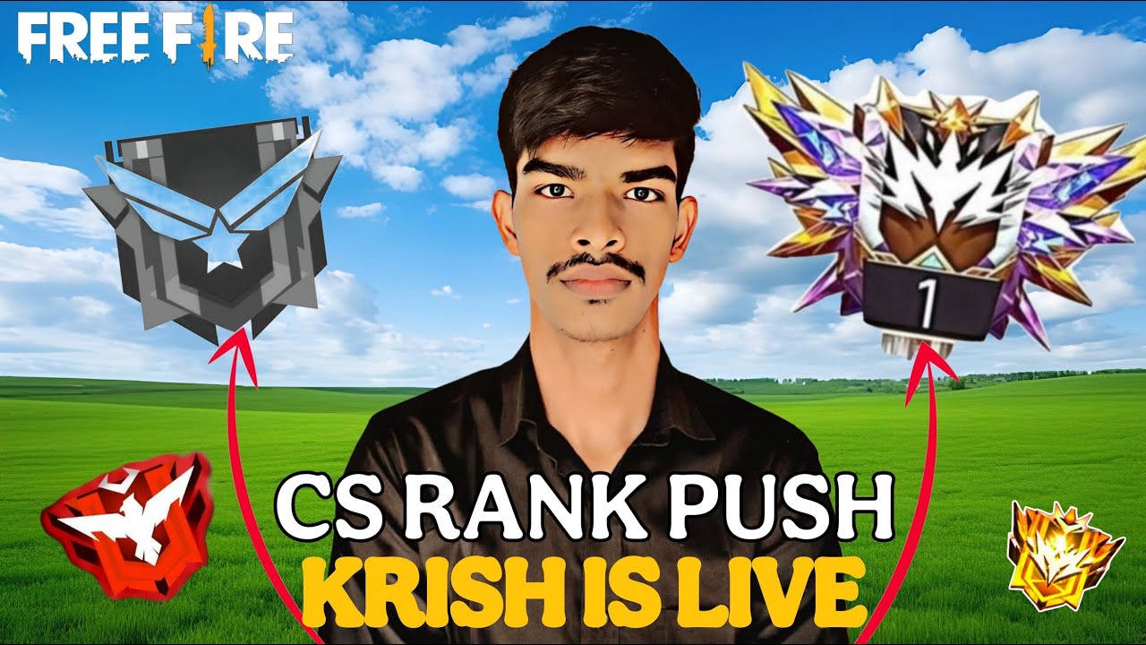 🔴Free Fire New Season 🤯🔥CS - Rank Rank Push 🚀🔥 Nonstop Rank Push 😤 #freefire #live #nonstopgaming