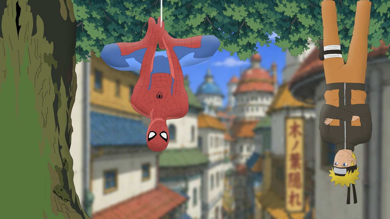 If Spiderman met Naruto