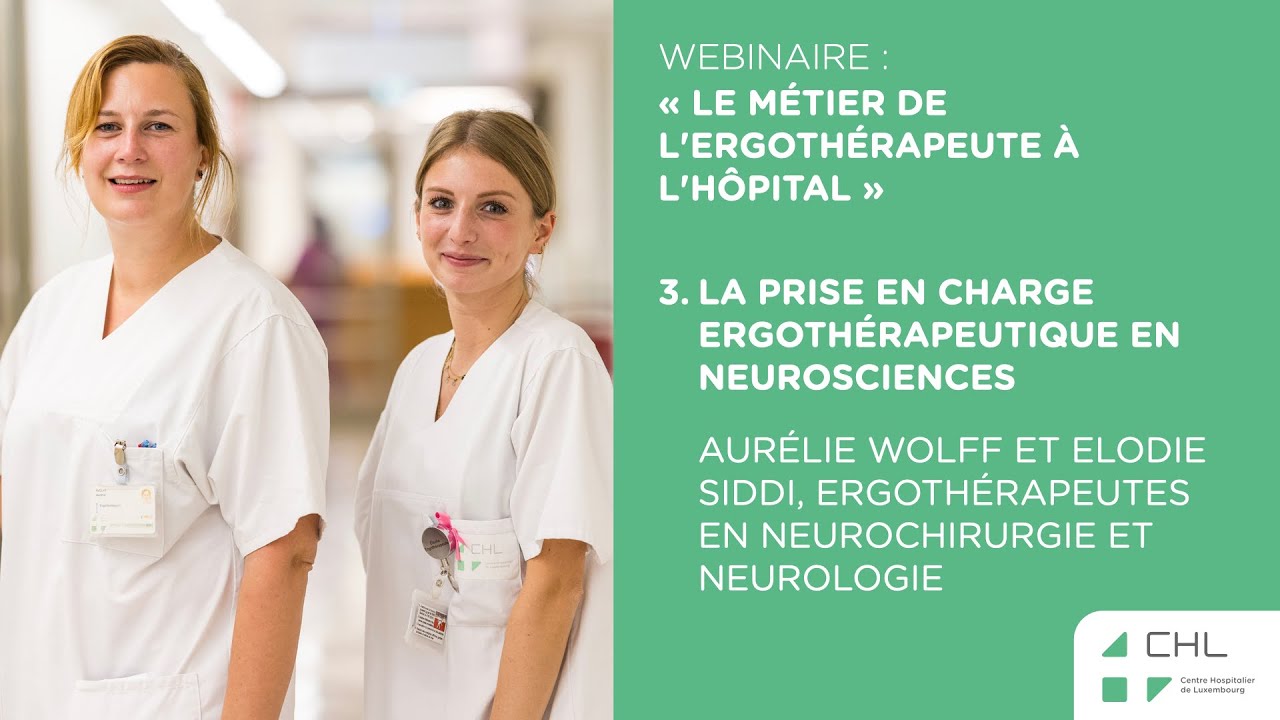 La prise en charge ergothérapeutique en Neurosciences