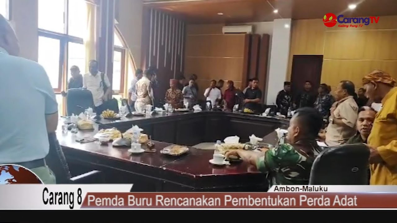 Pemda Buru Rencanakan Pembentukan Perda Adat