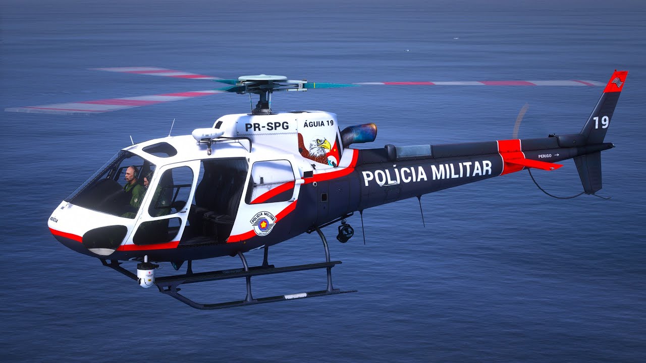 HELICÓPTERO ÁGUIA EM RESGATE NUNCA VISTO! | GTA 5 POLICIAL