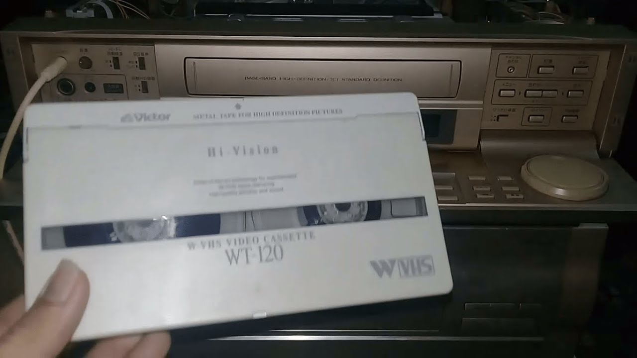 Victor HR-W5 Premium Vintage W-VHS VCR