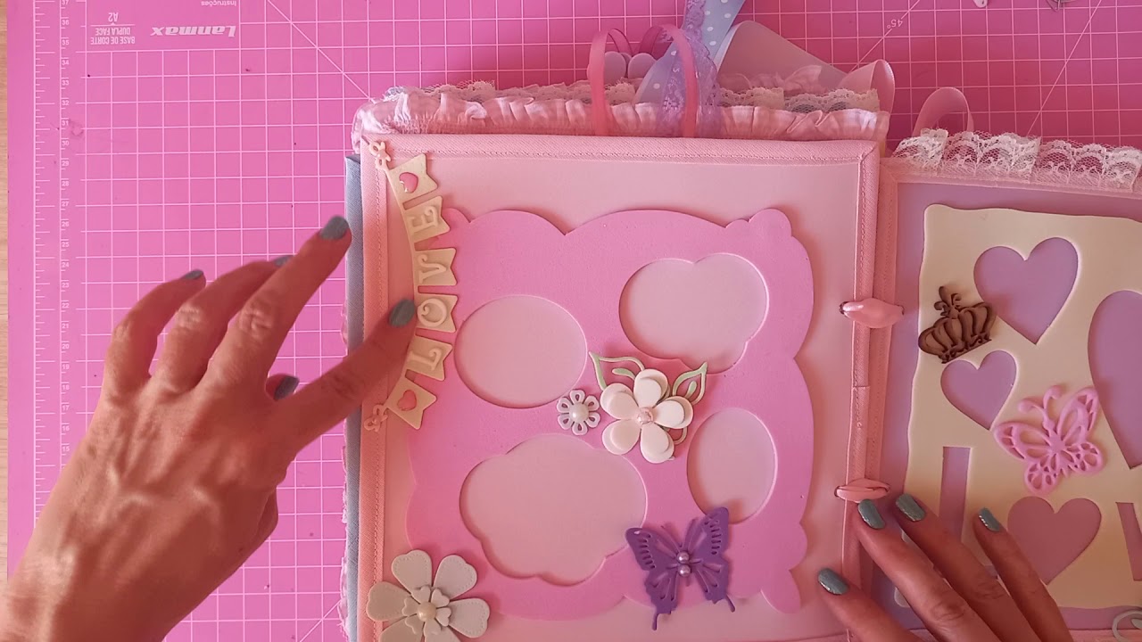 Scrapbook em EVA.  Album em EVA.  Scrapbooking