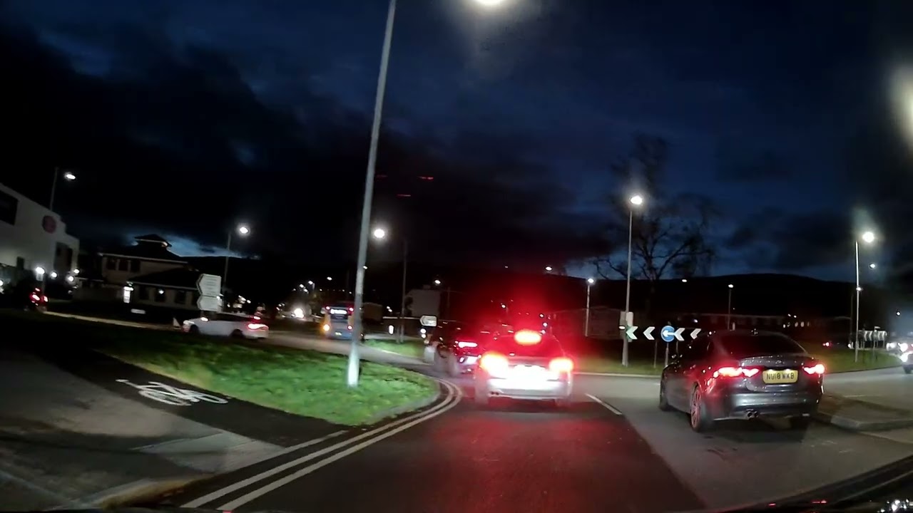 Cwmbran Night Drive February 2026 – Dash Cam Tour of Town Centre & Outskirts