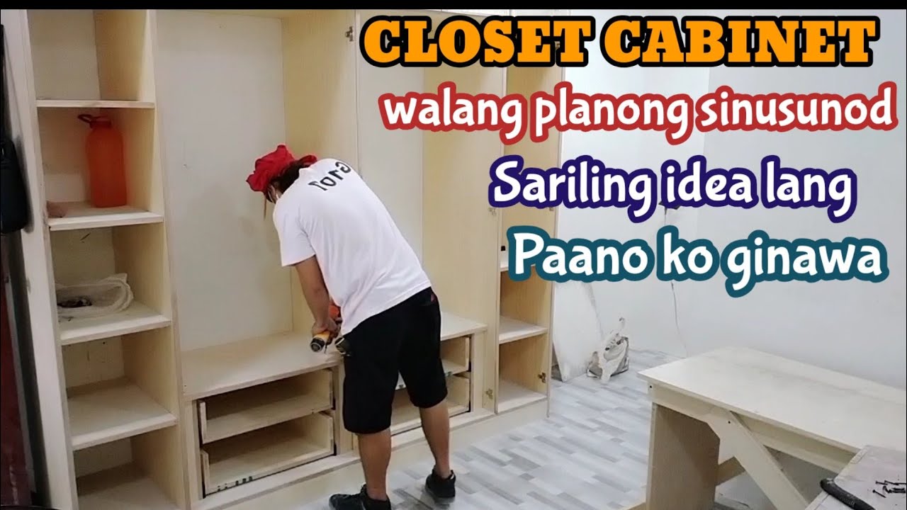 Walang planong sinusunod/Sariling idea lang/Paano ko ginawa/CLOSET CABINET/Kulotz Nacua tv