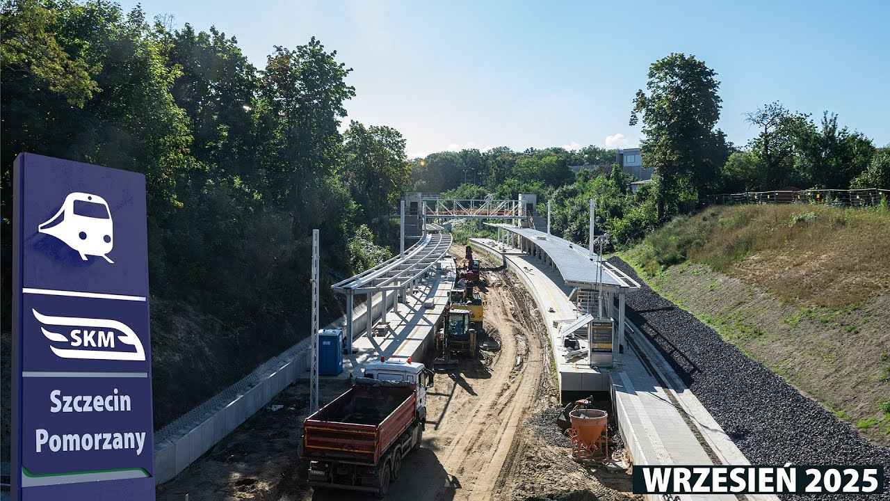 SKM Szczecin / Szczecin Pomorzany / Linia Kolejowa 406 / Wrzesień 2025