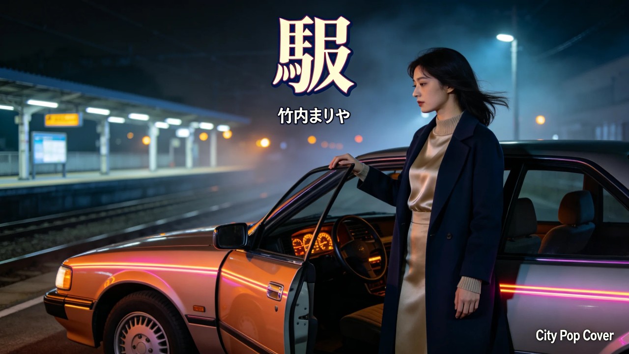 【駅】／竹内まりや（City Pop ver.）｜すれ違った恋を思い出す夜