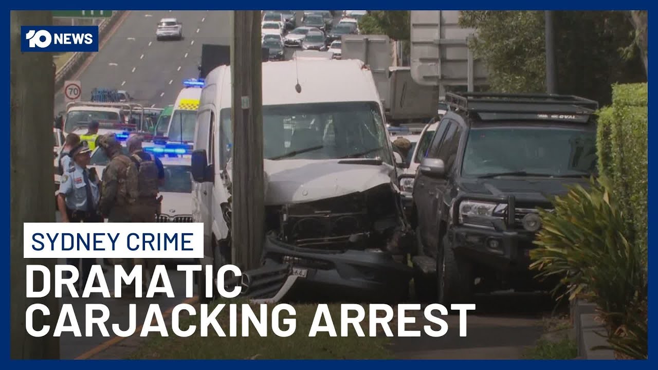 Woman Charged After Alleged Carjacking And Dramatic Sydney Police Takedown | 10 News
