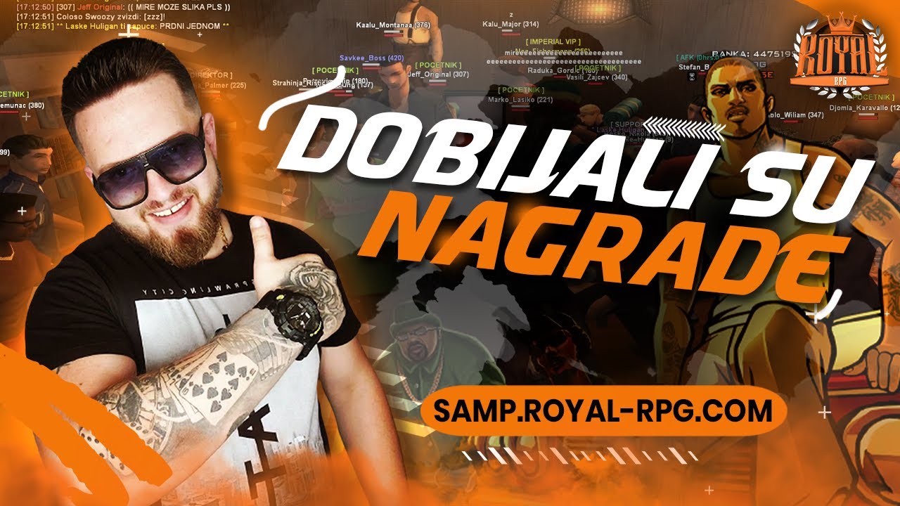 Napravio sam zurku u kuci ROYAL SAMP * 500 IGRACA U KUCI *
