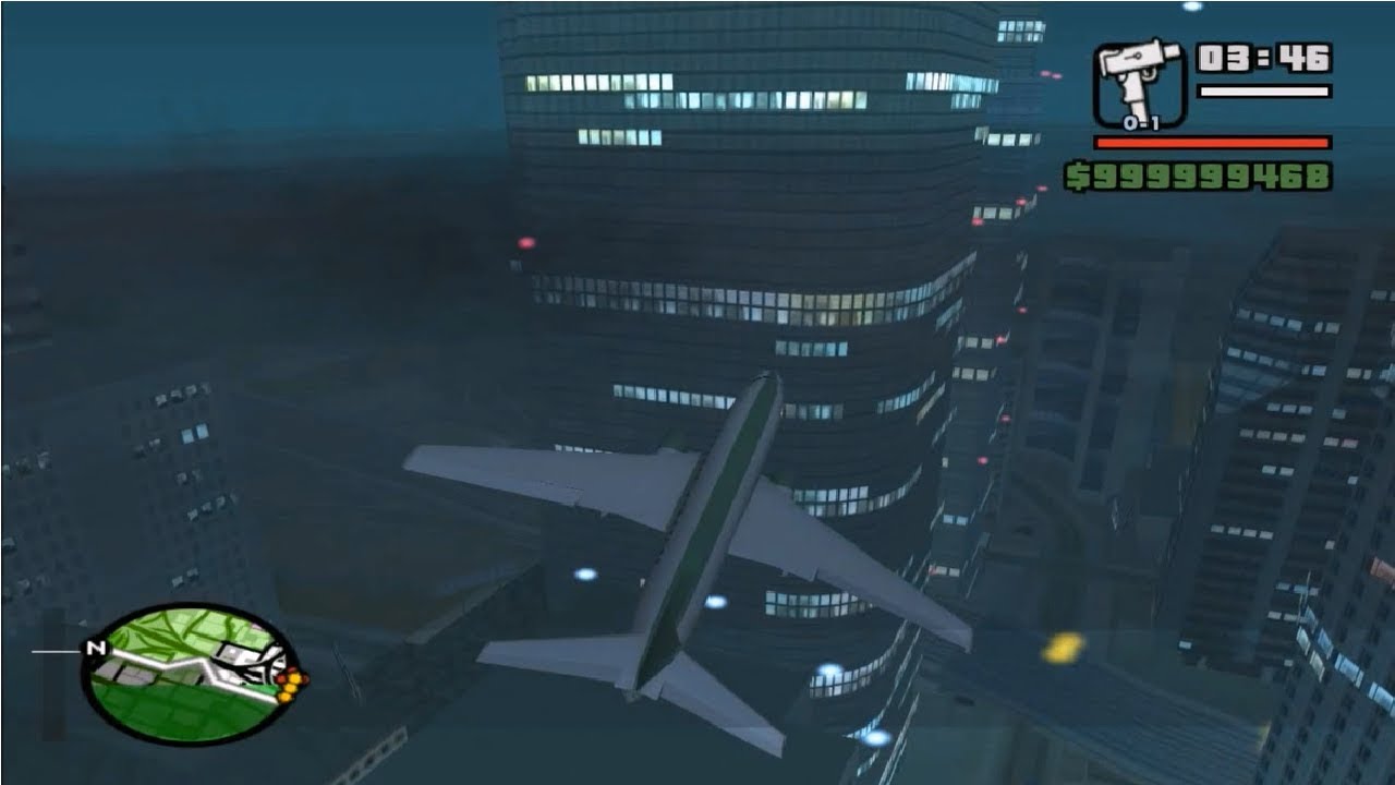 GTA SA Plane Crashing Compilation Fails