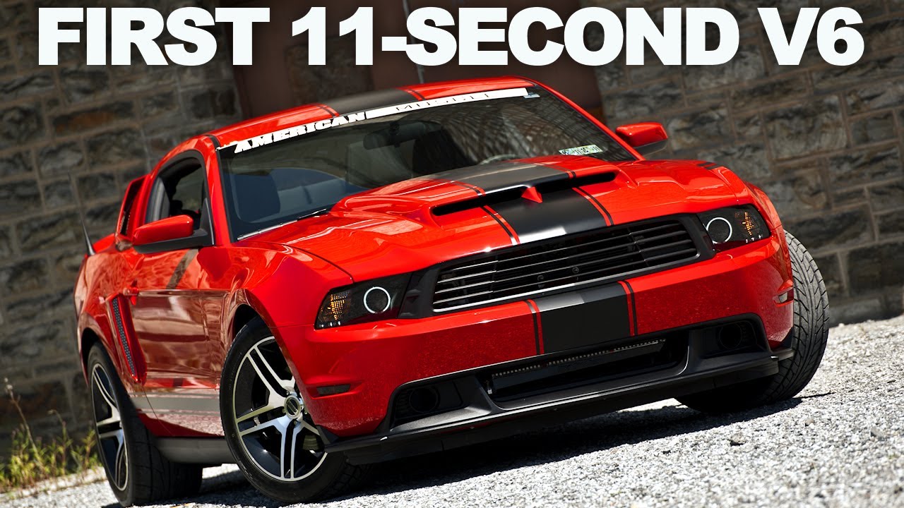 First 11-Second 2011 Ford Mustang V6 from AmericanMuscle.com!