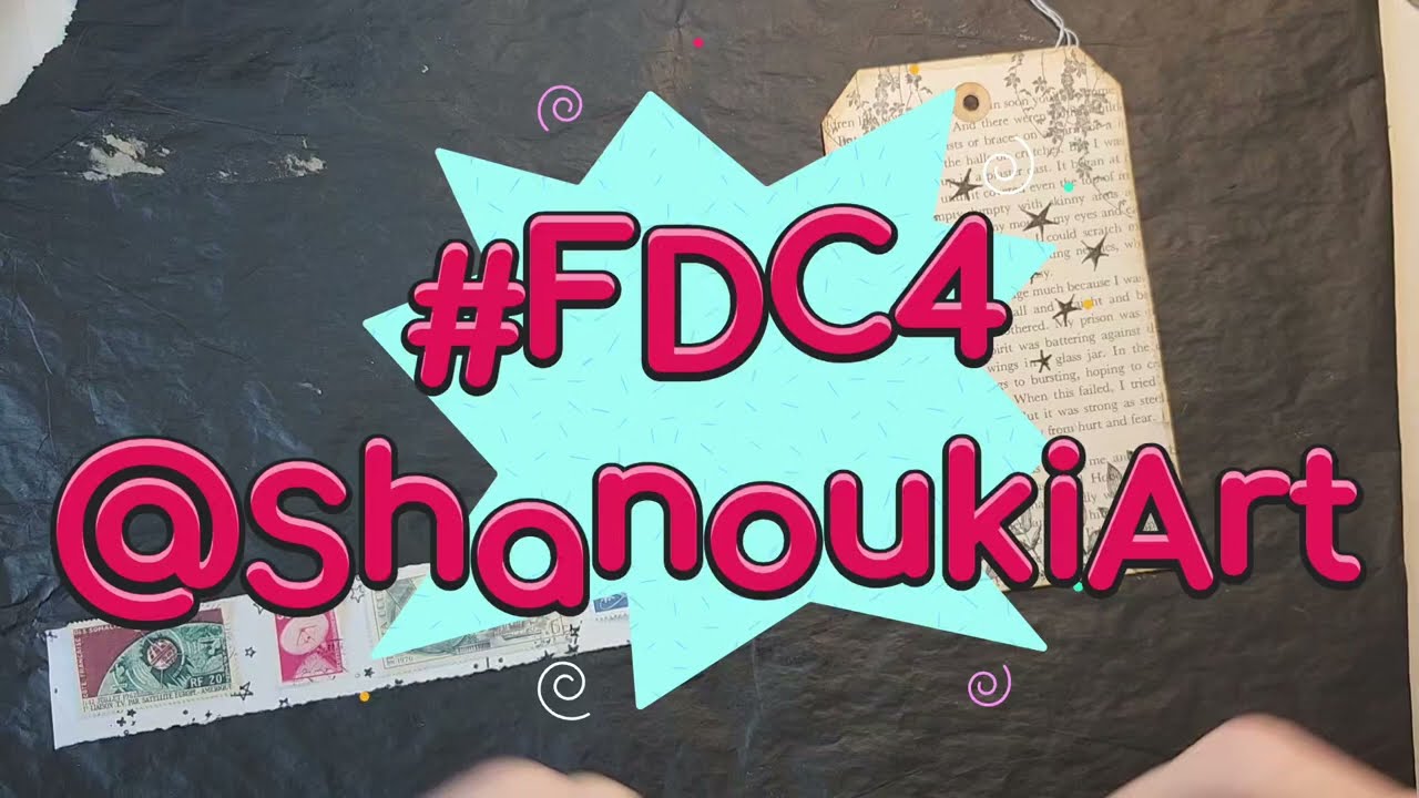 Week 10 #FDC4 @ShanoukiArt #space #moon #celestial #LunarIlluminations #papercrafting #art 
