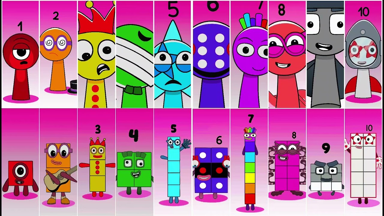Incredibox Numberblocks 1 vs 20| Compilation Incredibox #sprunki#numberblocks #incredibox