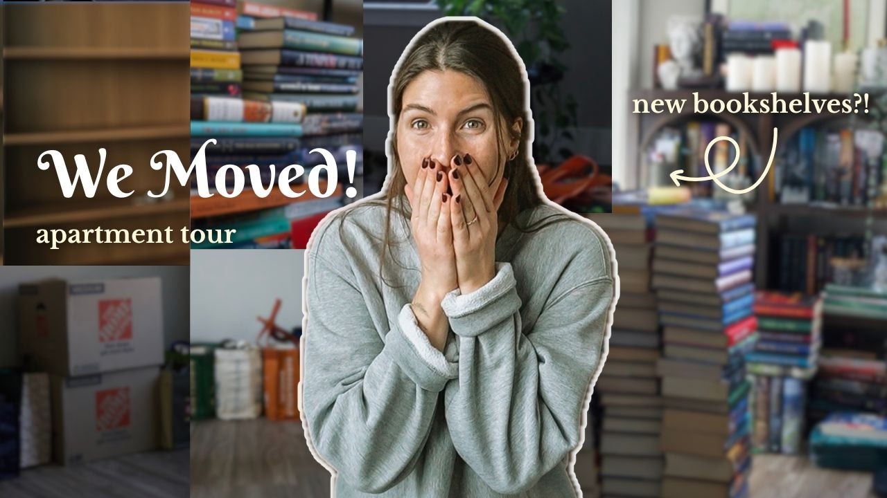 ДНЕВНИКИ ПЕРЕЕЗДА, часть 1 ☕️ 🍂 Экскурсия по новой квартире + обустройство моей книжной комнаты!
